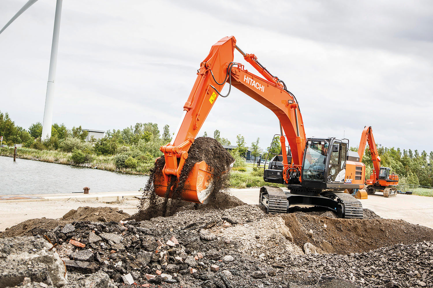 Hitachi ZX300LC-6 Specificații & Date Tehnice (2016-2021
