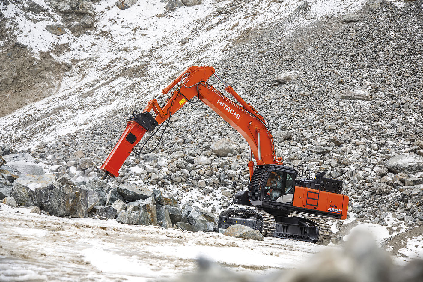 Hitachi ZX490LCH-6 Specificații & Date Tehnice (2016-2021
