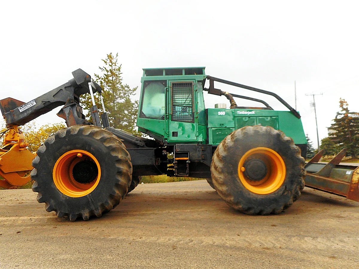 Timberjack TJ 560 Specificații & Date Tehnice (1999-2003